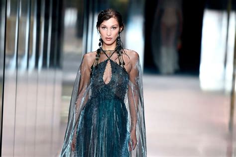 bella hadid fendi blue hair|At Fendi Couture, a Supermodel Primer for Fresh.